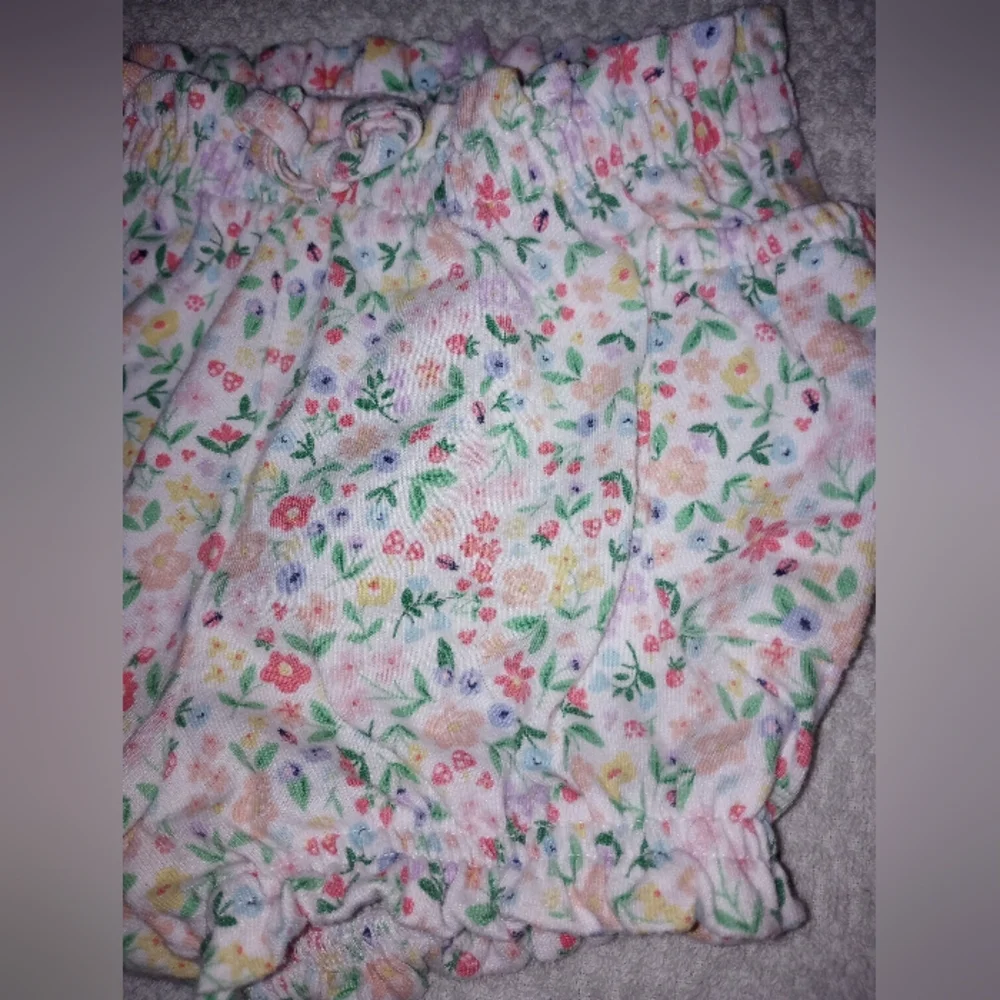 🍓🩳🍰 Floral Kids Bloomers